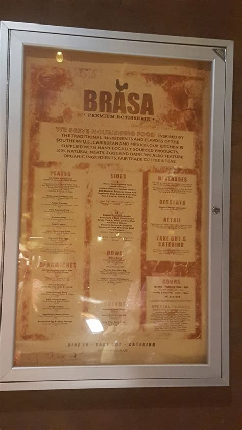 brasa menu st paul.